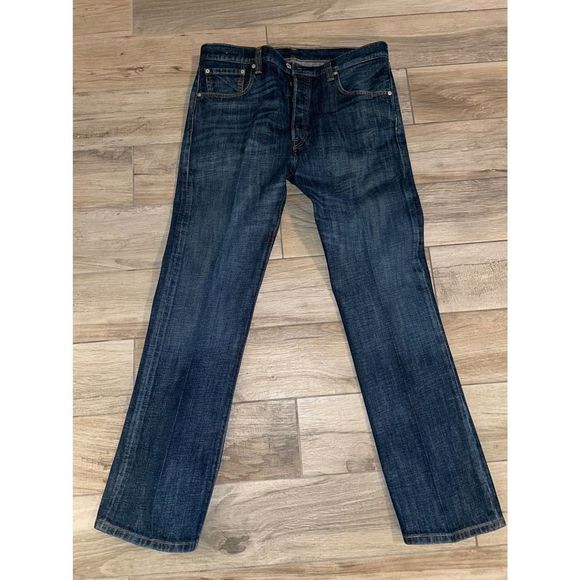Levi's Other - Levi's 501 Straight Fit Men's Medium Wash Jeans 36 x 32
